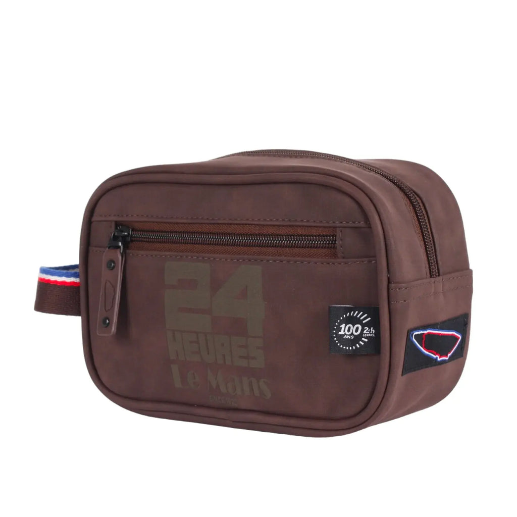 Trousse de Toilette Centenaire Marron 24h Le Mans carsandme.com