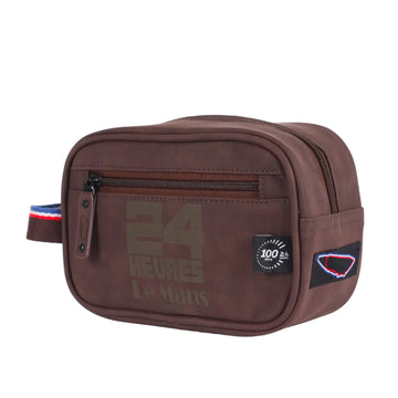 Trousse de Toilette Centenaire Marron 24h Le Mans carsandme.com
