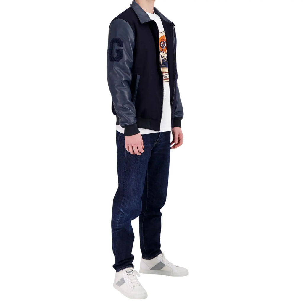 Veste Premium Varsity Bleu Marine Gulf carsandme.com