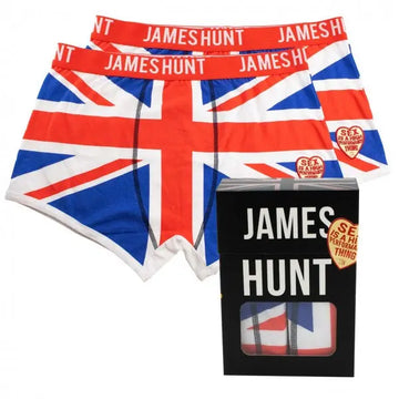 Lot de 2 boxers James Hunt Union Jack