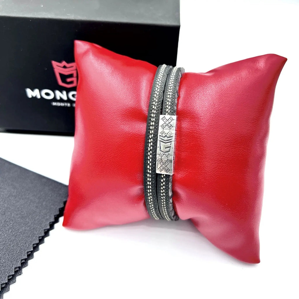 MONGRIP Bracelet F1 Race Mirabeau Argent 925/1000 | Cars and Me