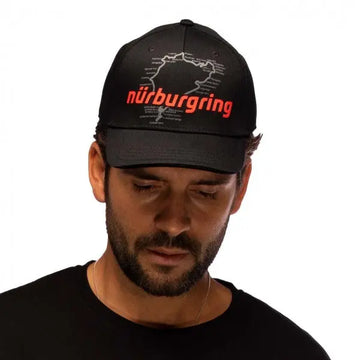 Nürburgring Casquette Racetrack Noir | Cars and Me