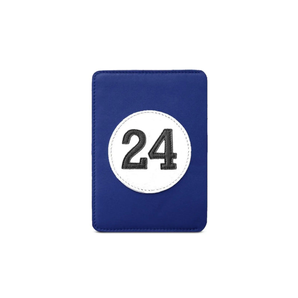 24H Le Mans Etui Passeport Cuir Bleu | Cars and Me