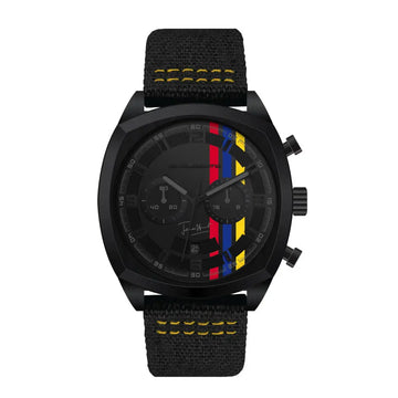 James Hunt Montre Chronographe Omologato Noir  | Cars and Me