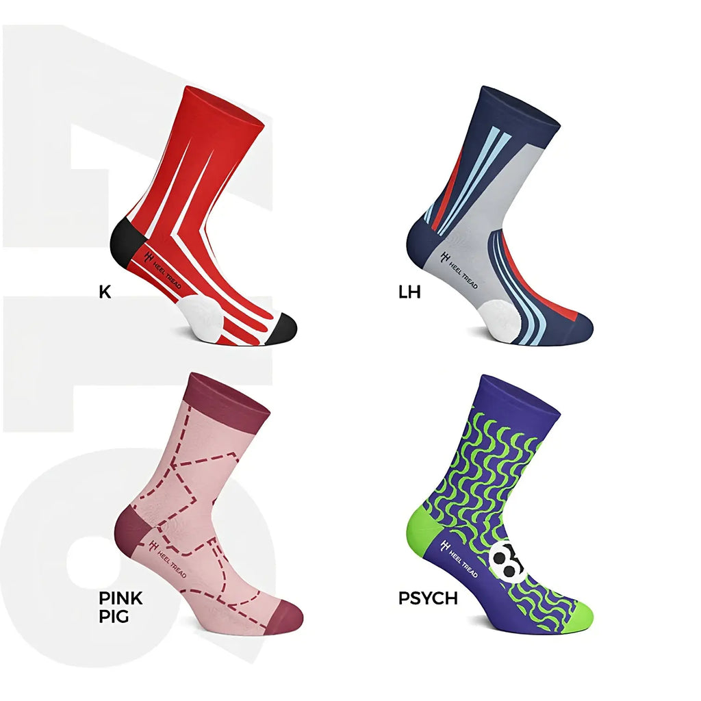 Heel Tread Pack Chaussettes 917 Légendes de Course | Cars and Me