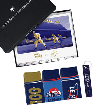 Pack Chaussettes Centenaire - 24H Le Mans X Heel Tread | Cars and Me