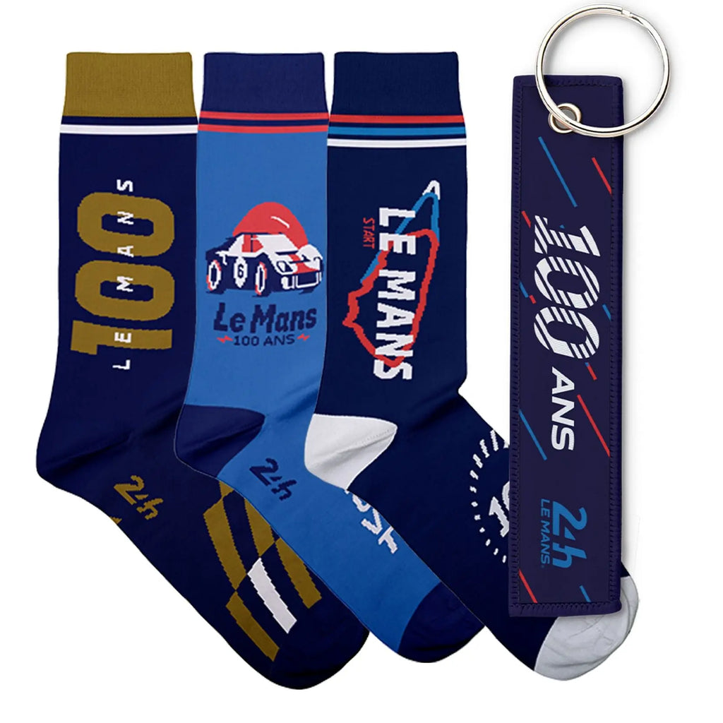 Pack Chaussettes Centenaire - 24H Le Mans X Heel Tread | Cars and Me