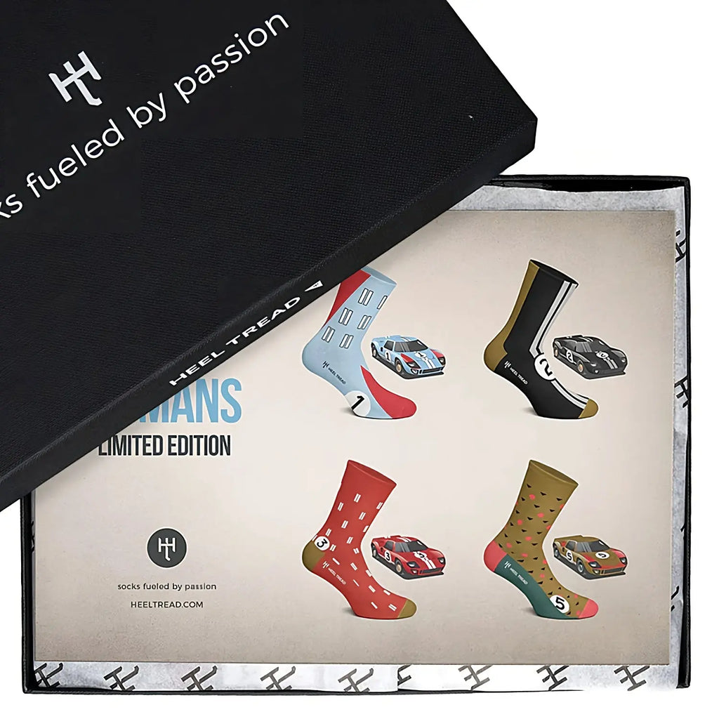 Heel Tread Pack Chaussettes Le Mans 66 | Cars and Me