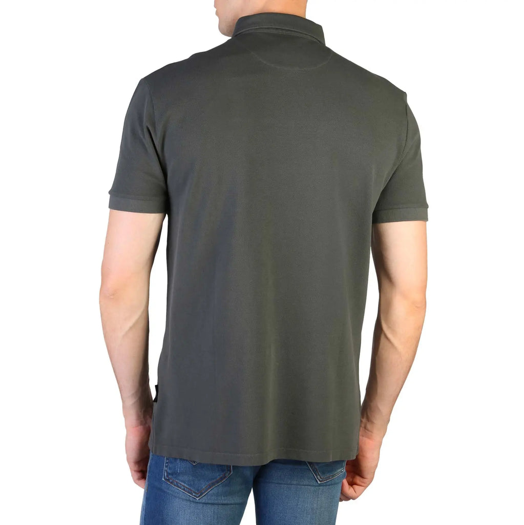 Polo Ecusson Uni Gris Automobili Lamborghini