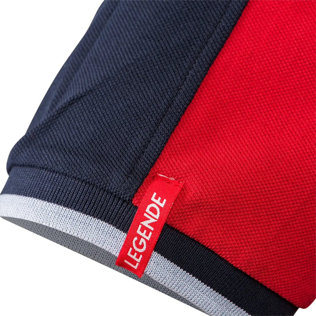 24H Le Mans Polo Manches Courtes Légende Rouge | Cars and Me