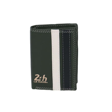 24h Le Mans Portefeuille Chenard Cuir Vert | Cars and Me