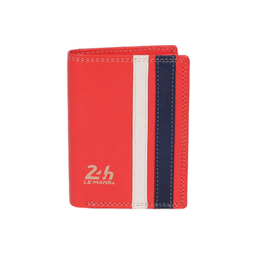 24h Le Mans Portefeuille Walcker Rouge Brillant | Cars and Me