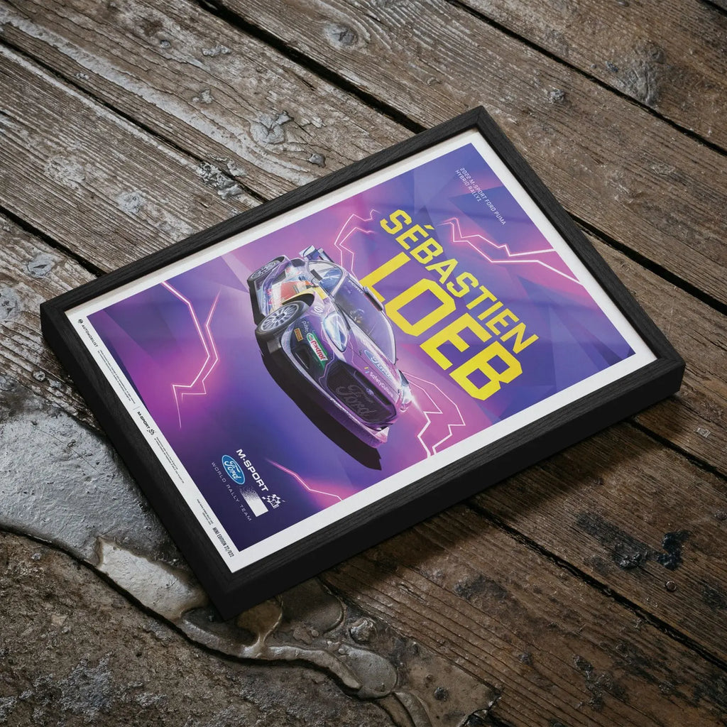 Automobilist Poster Ford Puma Hybrid Sébastien Loeb | Cars and Me