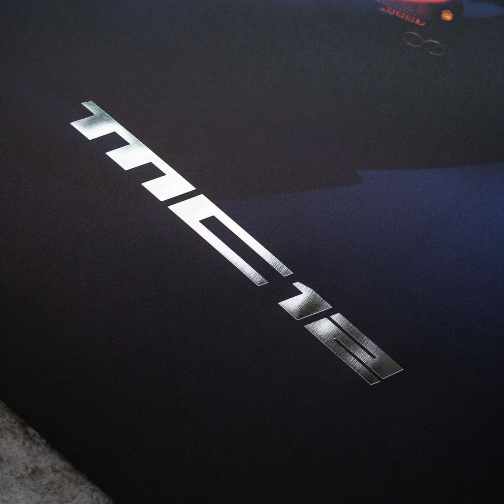 Automobilist Poster Maserati MC12 Cavalier de nuit 2004 | Cars and Me