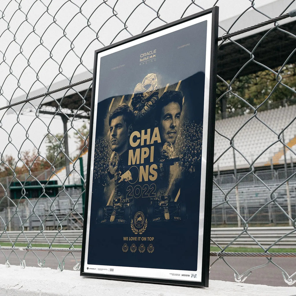 Automobilist Poster Red Bull Racing Champion F1 2022 | Cars and Me