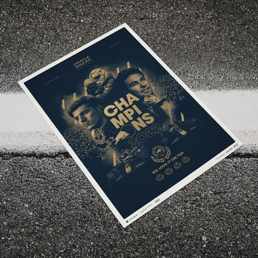Automobilist Poster Red Bull Racing Champion F1 2022 | Cars and Me