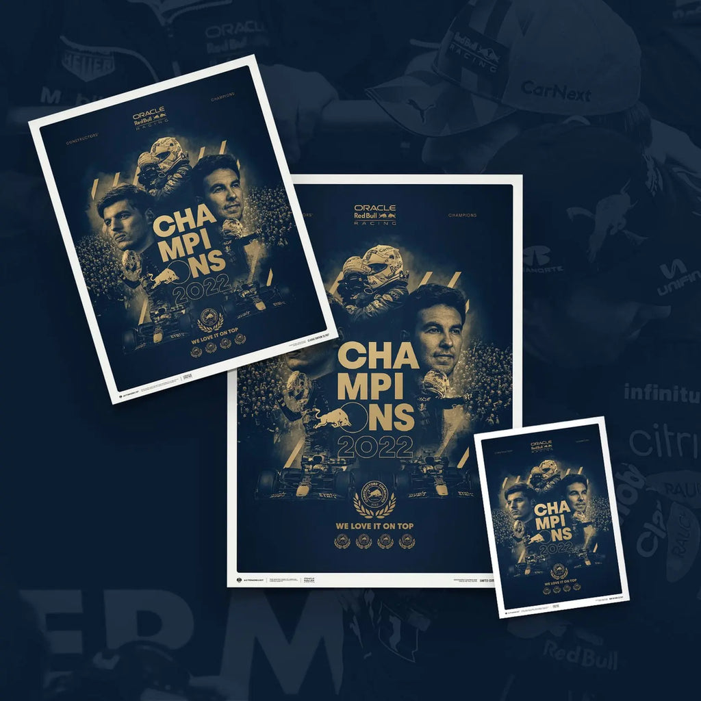 Automobilist Poster Red Bull Racing Champion F1 2022 | Cars and Me