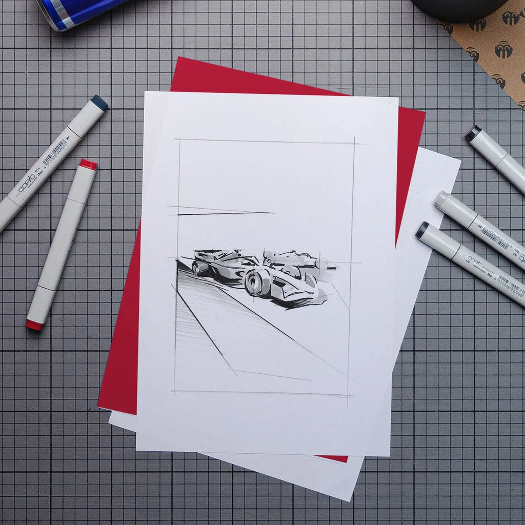 Automobilist Poster Oracle Red Bull Racing Team 2022 | Cars and Me