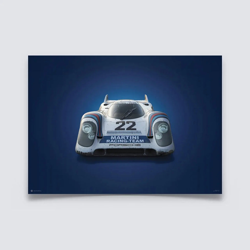 Automobilist Poster Porsche 917 Martini 24H Le Mans 1971  |Cars and Me