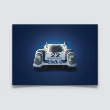 Automobilist Poster Porsche 917 Martini 24H Le Mans 1971  |Cars and Me