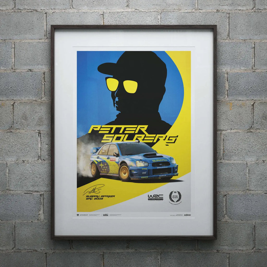 Poster Subaru Impreza WRC Petter Solberg 2003