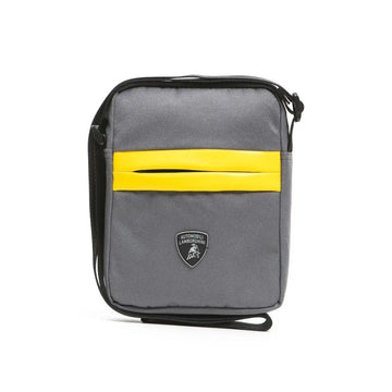 Automobili Lamborghini Sac Bandoulière 31T Gris | Cars and Me