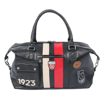 24H Le Mans Sac De Voyage En Cuir 1923 Gaston 48h Noir | Cars and Me