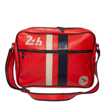 24H Le Mans Sac Messager Rouge Brillant | Cars and Me