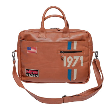 Sac Messager Wayne Havane - Steve McQueen X Le Mans | Cars and Me