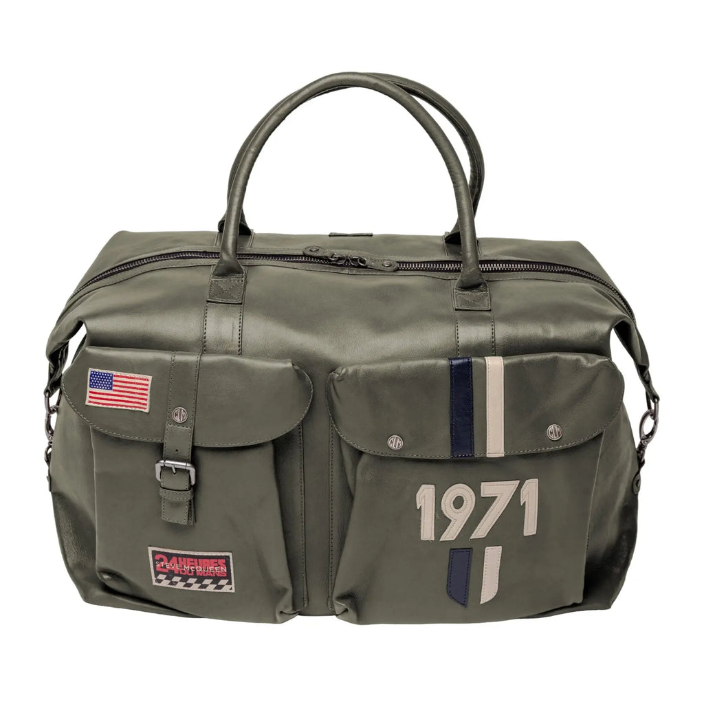 Sac de Voyage Dean 72H Kaki - Steve McQueen X Le Mans | Cars and Me