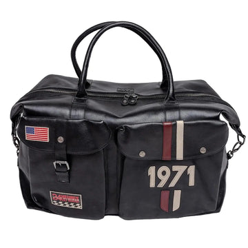 Sac de Voyage Dean 72H Noir - Steve McQueen X Le Mans | Cars and Me