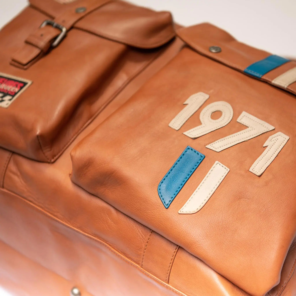 Sac de Voyage Nolan 48H Havane - Steve McQueen X Le Mans | Cars and Me
