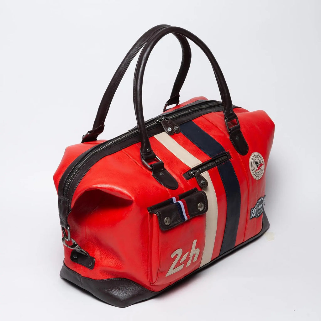 24H Le Mans Sac de Voyage WE 72H Rouge Brillant | Cars and Me