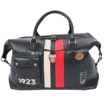 24H Le Mans Sac de voyage en cuir 1923 André 72H Noir | Cars and Me