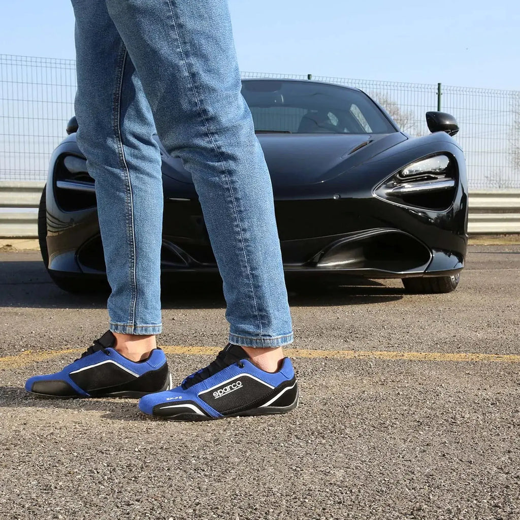 Sparco Sneakers SP-F6 Bleu/Noir  | Cars and Me