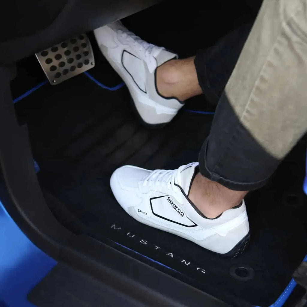 Sparco Sneakers SP-F7 Blanc/Noir  | Cars and Me