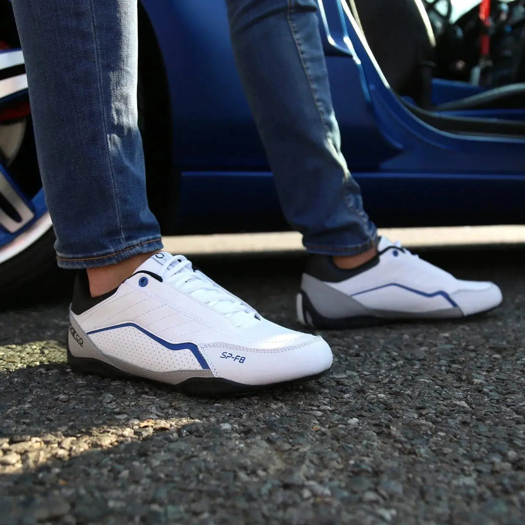 Sparco Sneakers SP-F8 Blanc  | Cars and Me