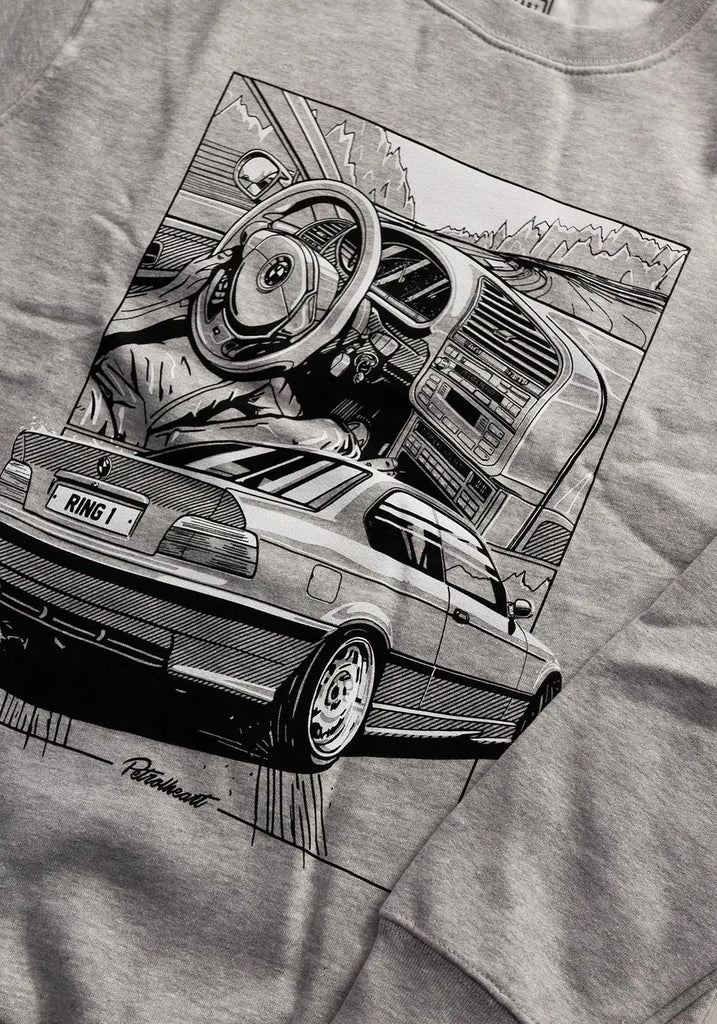 Petrolheart Sweat E36 Gris | Cars and Me