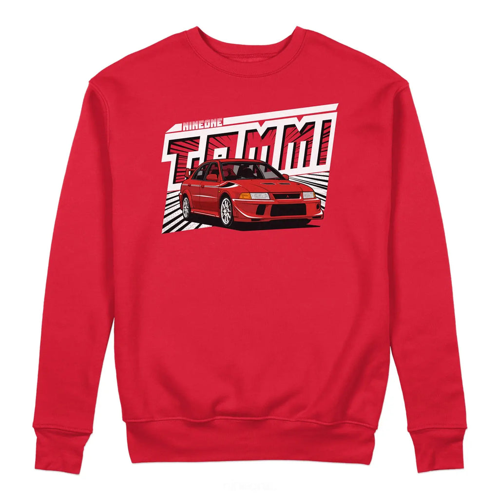 Nineone Sweat Tommi6 Rouge | Cars and Me