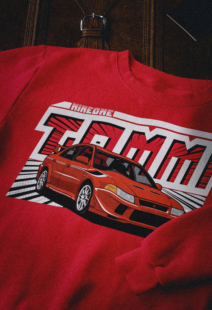 Nineone Sweat Tommi6 Rouge | Cars and Me