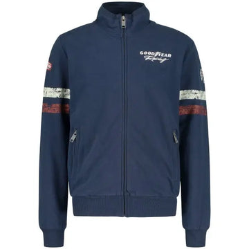 Goodyear Sweat Zippé Daytona Bleu | Cars and Me