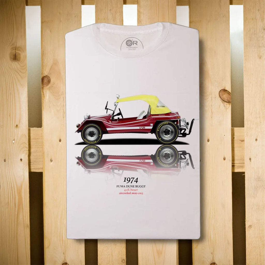 Original Race T-Shirt Buggy des Dunes Blanc  | Cars and Me