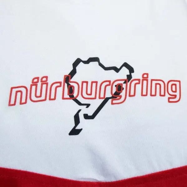 Nürburgring T-Shirt Curbs Noir | Cars and Me