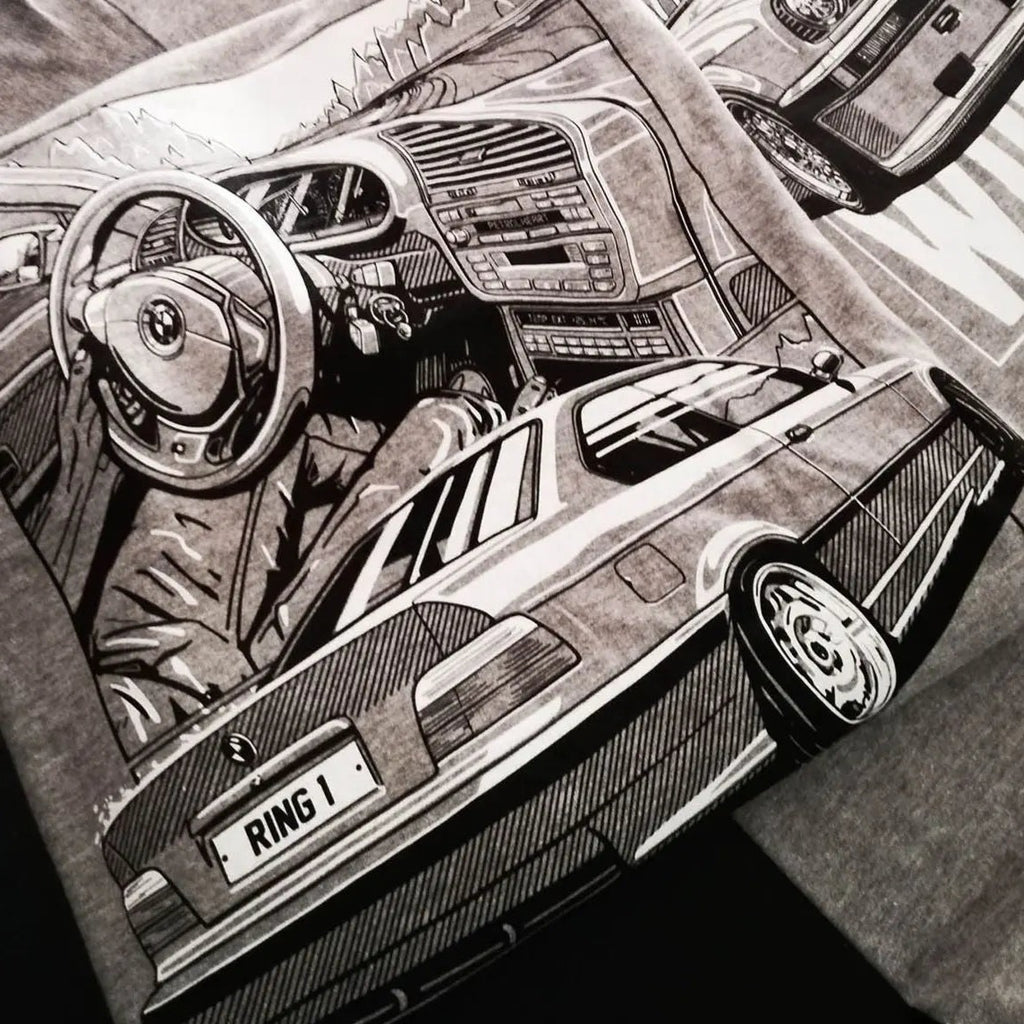 Petrolheart T-Shirt E36 Gris | Cars and Me