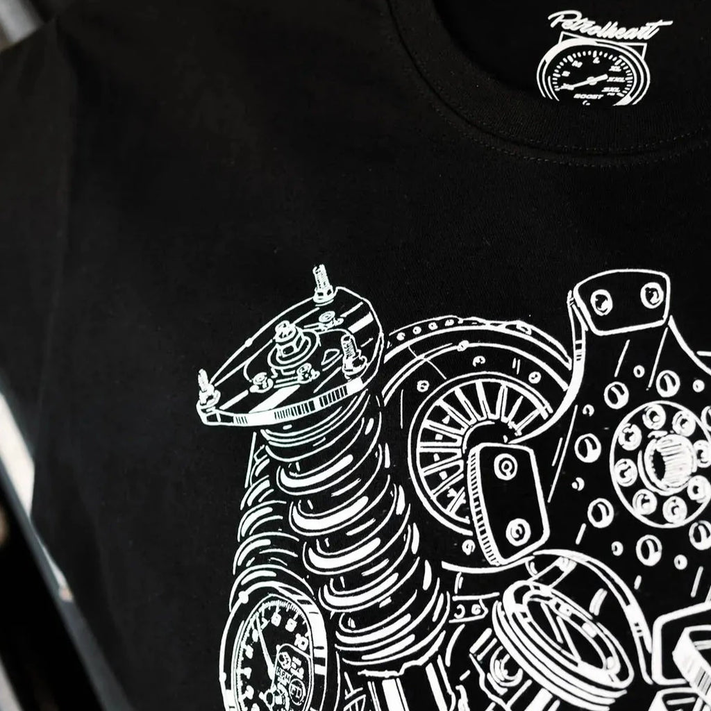 Petrolheart T-Shirt Essentials Noir | Cars and Me