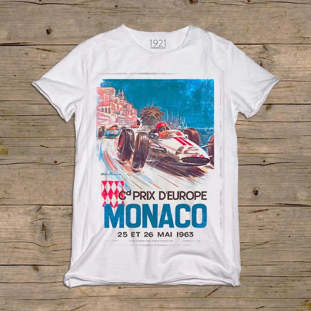1921 T-Shirt GP Monaco #10 | Cars and Me