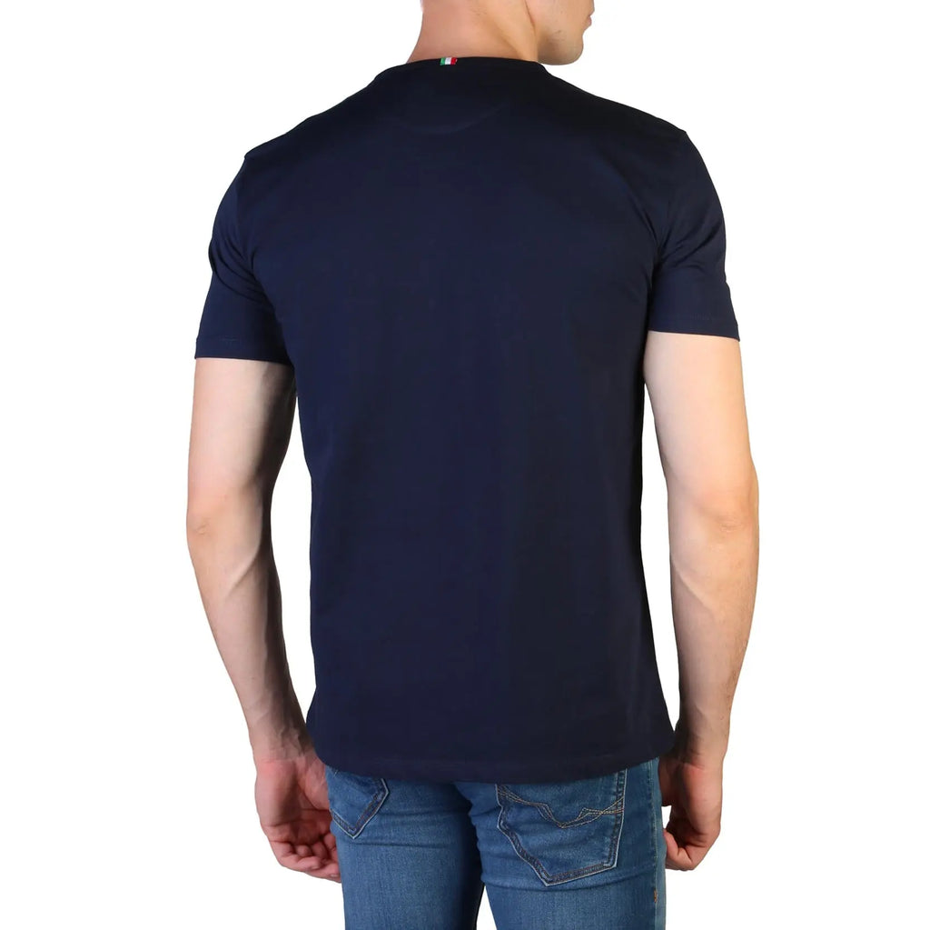 Automobili Lamborghini T-Shirt Graffiti Bleu  | Cars and Me