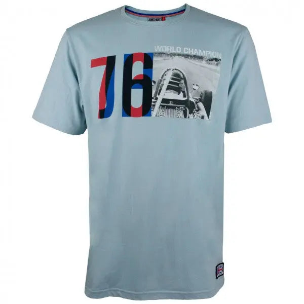 James Hunt T-Shirt JH76  | Cars and Me