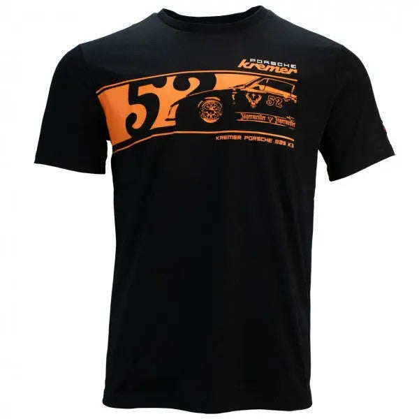 Kremer Racing T-Shirt Jäger Porsche 935 K3 Noir  | Cars and Me