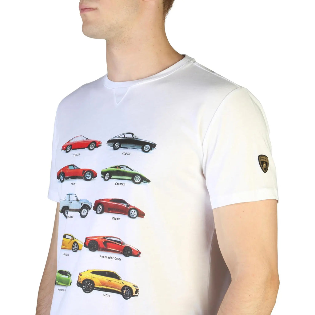 T-Shirt Legends Blanc Automobili Lamborghini